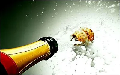 Attention danger ! Ouvrir une bouteille de champagne peut être dangereux ! Sachant que vos pneus sont gonflés entre 1.4 et 2.0 bars, combien de bars pour une bouteille de champagne ?