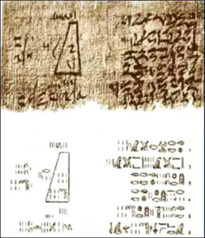 N'en déplaise aux thèses néo-colonialistes, la civilisation de l'Égypte antique était plus que probablement « nègre ». Le papyrus dit « de Moscou » nous prouve aussi une autre chose. Laquelle ?