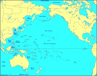 Le Pacifique est le plus grand de tous les océans.