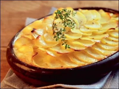 Après le sport le réconfort ! Ma première question sera : met-on du gruyère dans le fameux gratin dauphinois ?