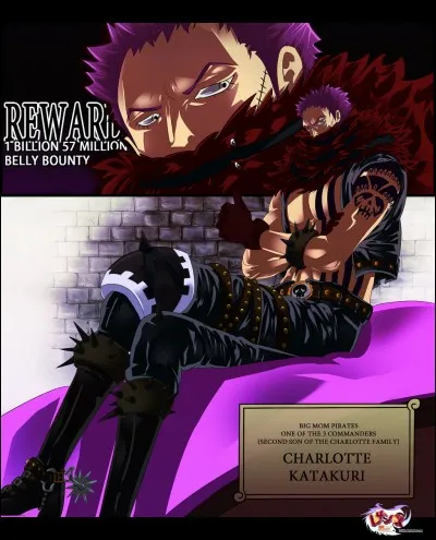 Quelle est la prime de Charlotte Katakuri ?