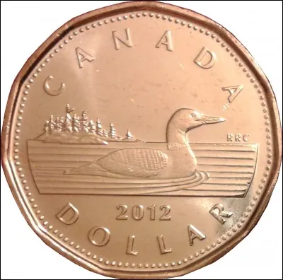 Quel symbole figure sur la pièce de deux dollars ?