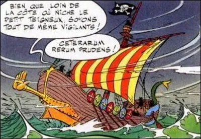 Le vieux pirate ne manque toujours pas de répartie, mais que veut-il dire avec son « Ceterarum rerum prudens » ?