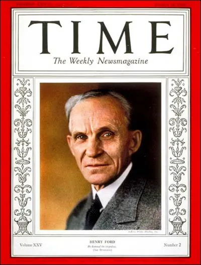 Lequel de ces produits historiques associe-t-on à Henry Ford ?