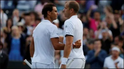 Contre qui a-t-il perdu à Wimbledon 2017 ?