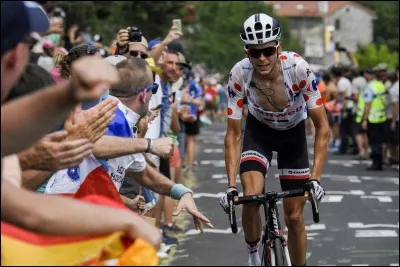 Comment se nomme le meilleur grimpeur du Tour de France cycliste 2017 ?