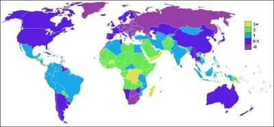 Lequel de ces pays n'est pas reprsent en bleu clair ?