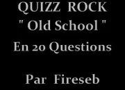 Quiz Quizz Rock ' Old School '