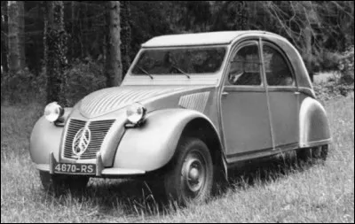 Quel est le type de cette 2 CV ?