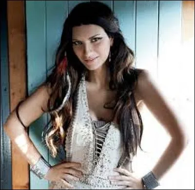 La chanteuse Laura Pausini.