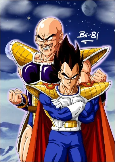 Que font Vegeta et Nappa dès qu'ils atterrissent sur Terre ?