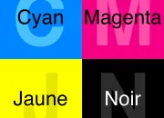 Test Bleu cyan, rose magenta, jaune ou noir ?