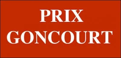 Le Prix Goncourt est un prix concernant les mathématiques.