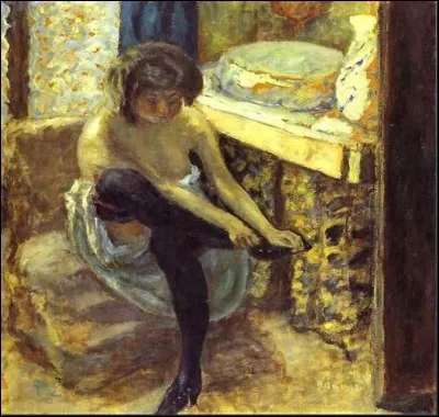 Qui a peint "Femme aux bas noirs" ?