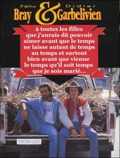 D'abord, comment c'était, déjà, le début de ce tube que les moins de 20 ans (les chanceux !) peuvent ne pas connaître ?