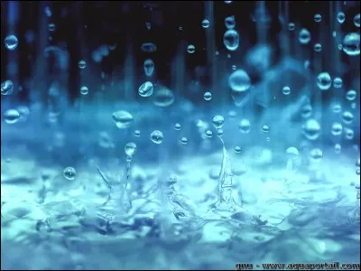 D'où tombe la pluie ?