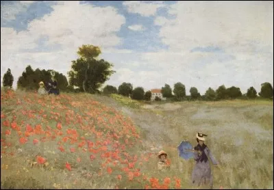 Qui a peint "Les coquelicots" ?