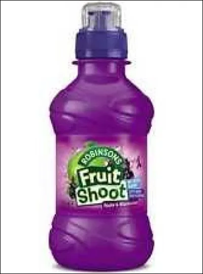 Quelle est la couleur du fruit shoot ?