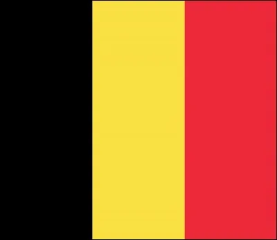 Quelles sont les couleurs du drapeau belge en plus du rouge ?