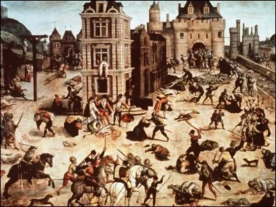 En 1572, dans quel pays le massacre de la Saint-Barthélémy a-t-il pris place ?