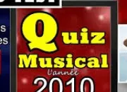 Quiz Chansons francophones de l'anne 2010