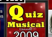 Quiz Chansons francophones de l'anne 2009