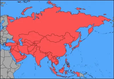 A : Quel pays ne se trouve pas en Asie ?