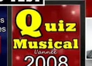 Quiz Chansons francophones de l'anne 2008