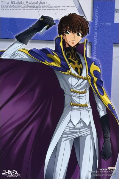 Ce personnage se nomme Suzaku Kururugi.