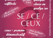 Quiz 'Ce','se' ou 'ceux'