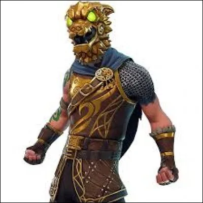 Qui est ce personnage en or dans Fortnite ?