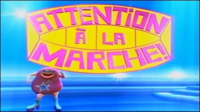 Qui présentait "Attention à la marche" ?