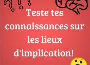 Quiz Les domaines d'implication