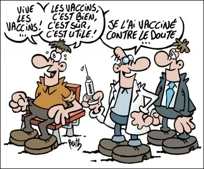 À l'âge de 65 ans, on peut se faire vacciner gratuitement contre la grippe.