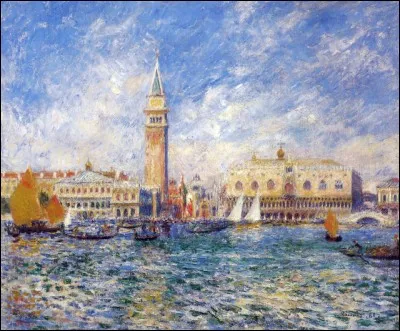 Qui a représenté "Le Palais des Doges à Venise" ?