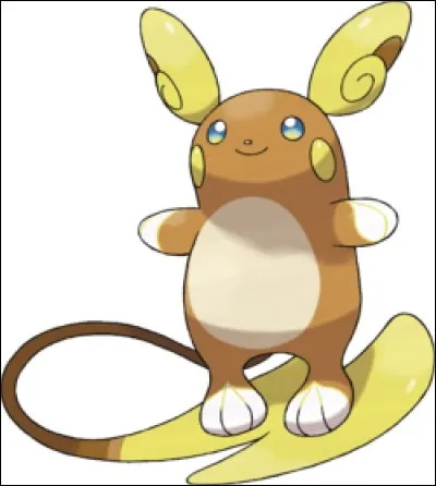 Quels sont les types de Raichu d'Alola ?