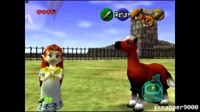 Dans "Zelda OoT" un ranch familial se trouve au milieu de la plaine. Son nom est