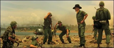 Cette scène figure-elle dans le film "Apocalypse Now" ?