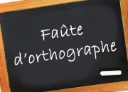 Quiz Trouvez la faute (20)