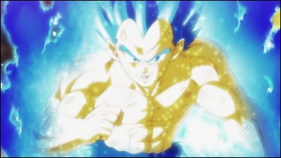 Cell après le Final Flash de Vegeta - Dragon Ball GIF