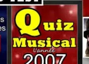 Quiz Chansons francophones de l'anne 2007