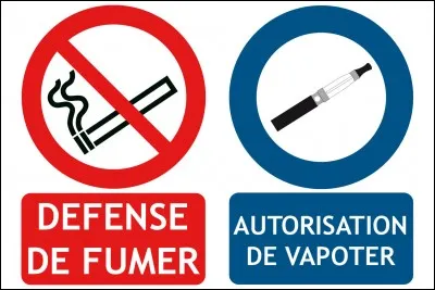 Vapoter est moins nocif que fumer.