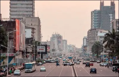 Cette grande ville africaine, capitale de la République Démocratique du Congo, c'est :