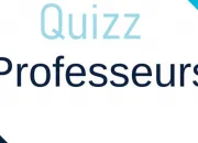 Quiz Des professeurs en culture gnrale