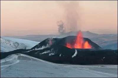 Quel est le nom du volcan qui a causé des perturbations aériennes sévères lors de son éruption en 2010 ?