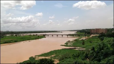 Il prend sa source en Guinée à 800 m d'altitude au pied des Monts Loma et, après une grande boucle aux confins du Sahara, se jette dans l'océan Atlantique : c'est le troisième fleuve d'Afrique par la longueur avec 4180 km. C'est le :