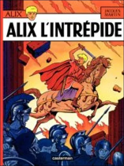 Qui est l'ennemi juré fourbe et cruel d'Alix qui apparaît dans l'album Alix l'intrépide ?