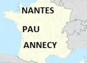 Quiz Nantes, Pau ou Annecy ?