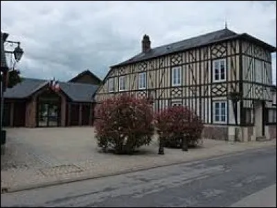 Ancienne commune Euroise, Amfreville-la-Campagne se situe en région ...