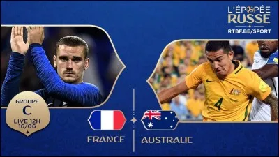 Qui a marqué le deuxième but pour la France lors de France/Australie ?